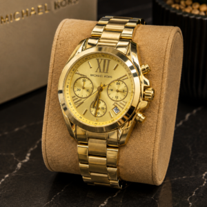 Premium Golden Womens Watch