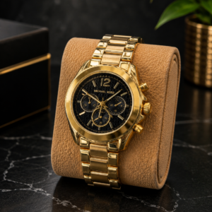 Women’s Black Golden Watch