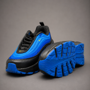 Premium Blue Black Sneakers