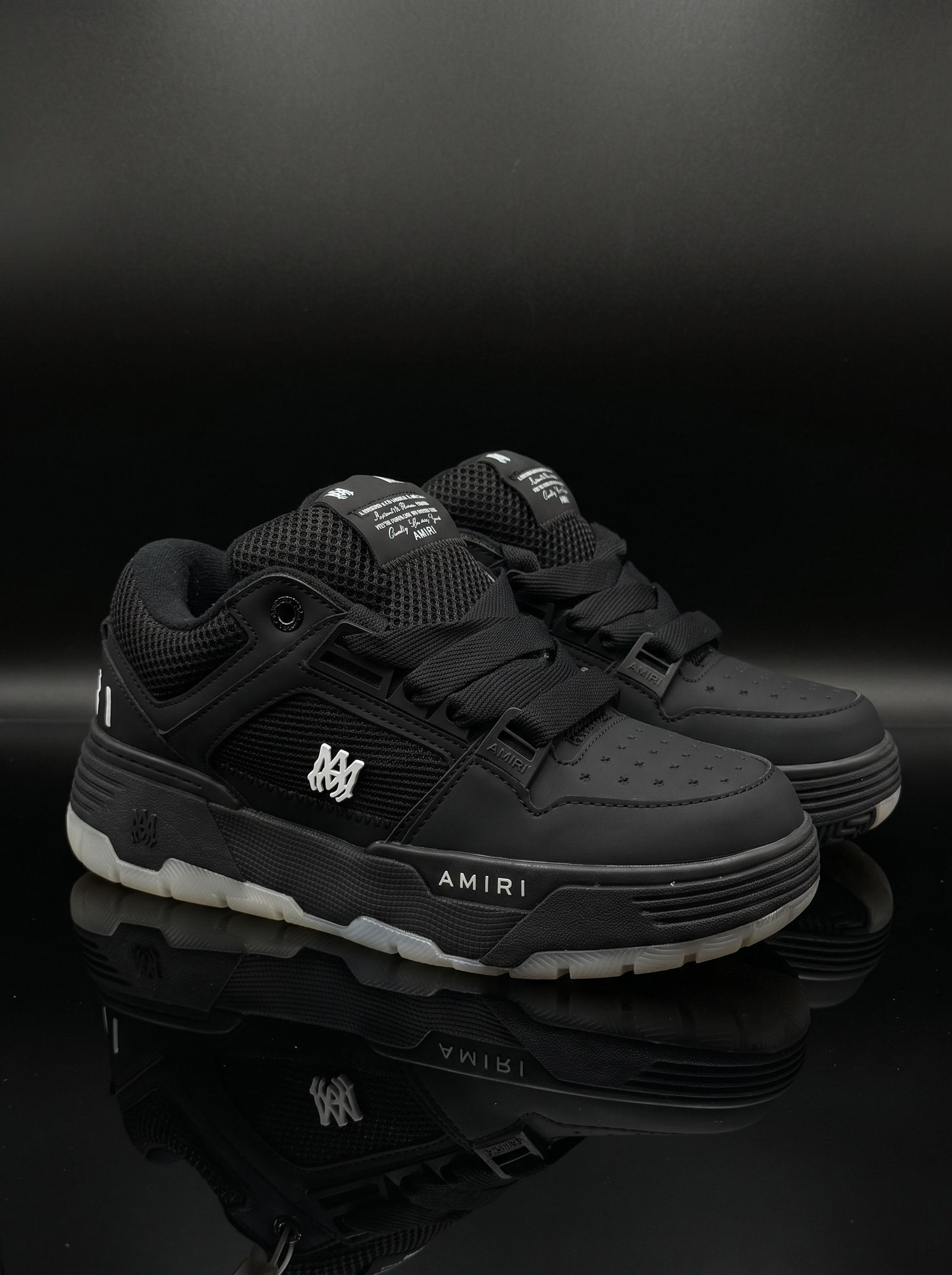 Premium Black Casual Sneakers - Image 4