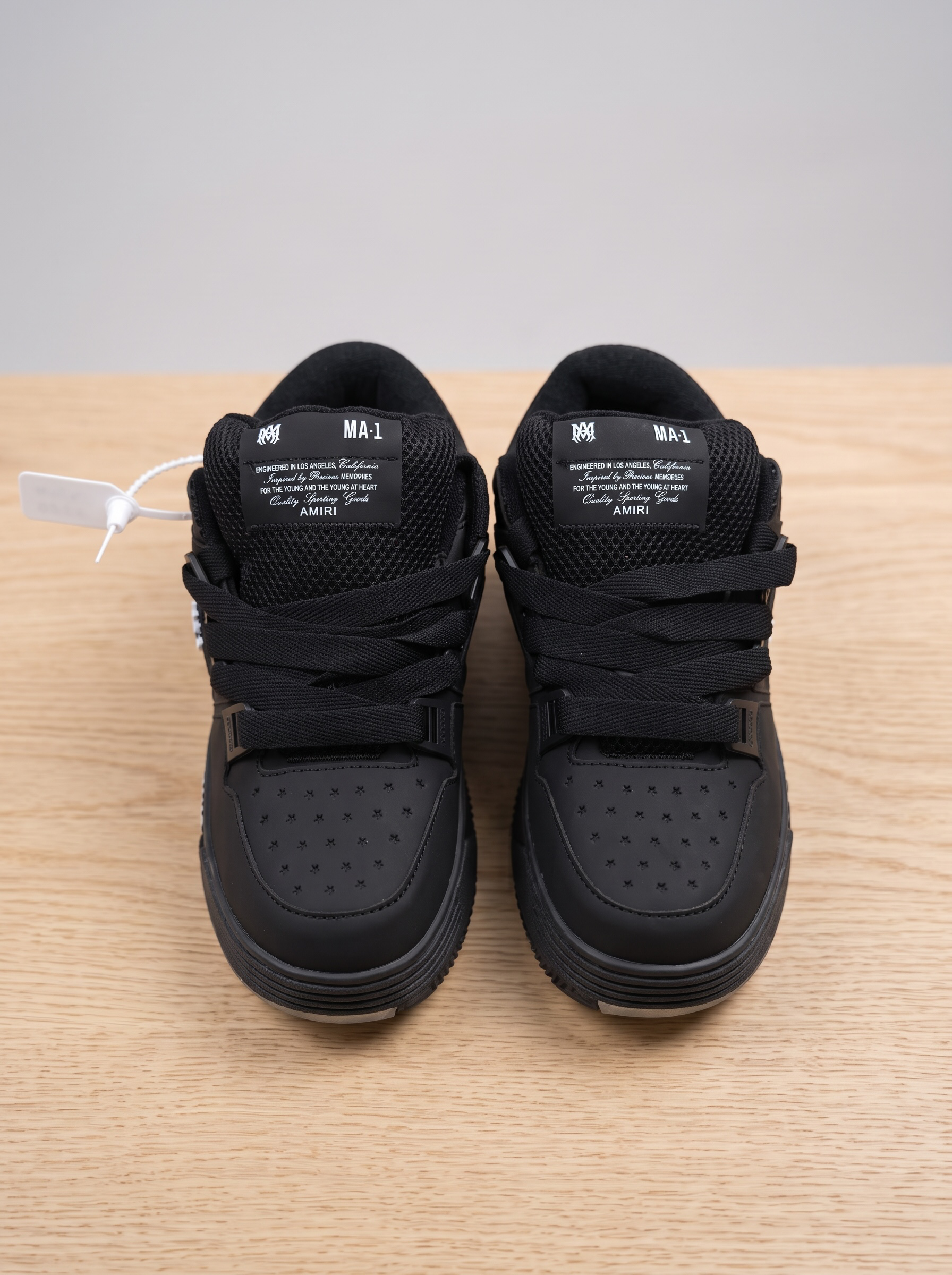 Premium Black Casual Sneakers - Image 2