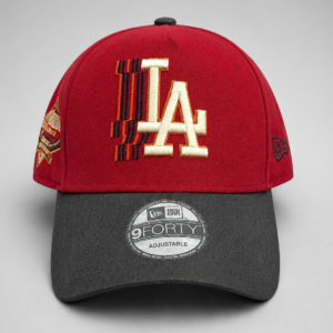 Premium Red Black Sports Cap