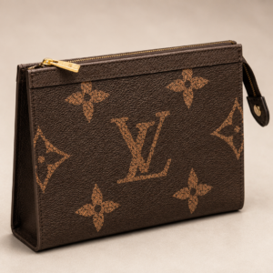 Premium Brown Patterned Clutch