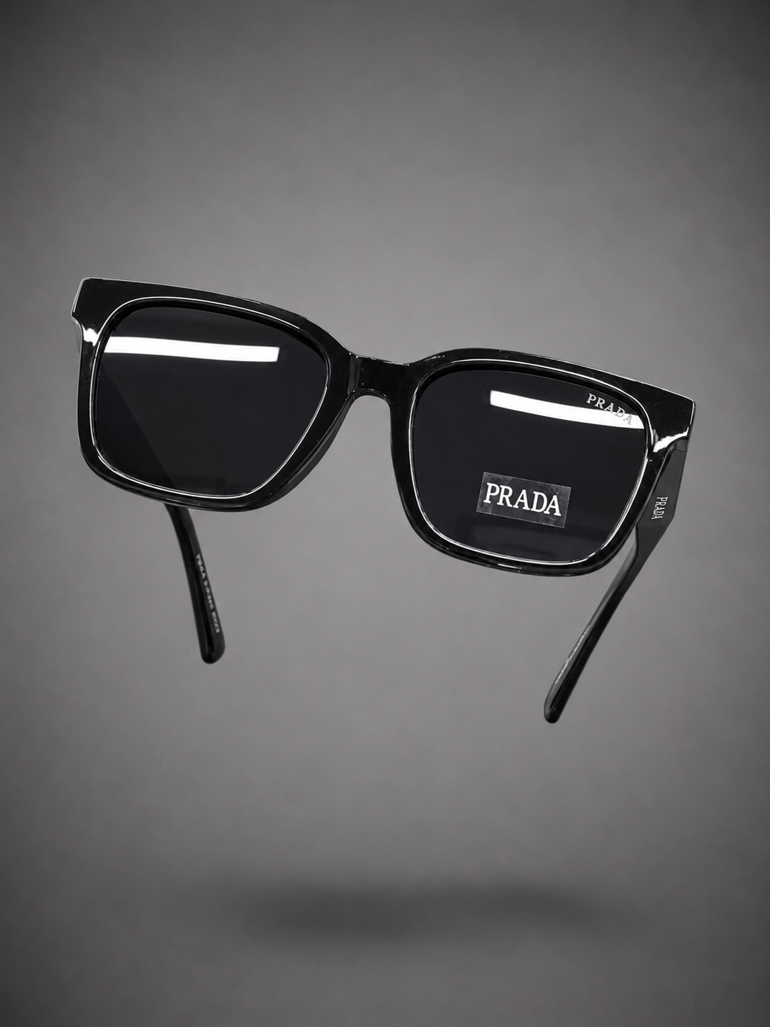 Classic Black Square Sunglasses