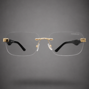 Premium Rimless Square Eyeglasses