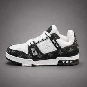 Premium Black White Casual Sneakers