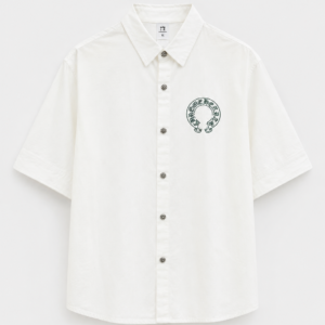 Premium White Embroidered Shirt