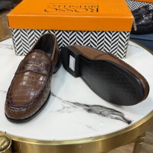 Premium Crocodile Pattern Loafers