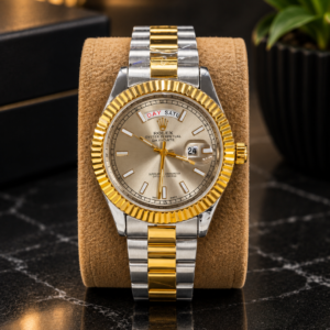 Men's Luxury Two Tone Watch