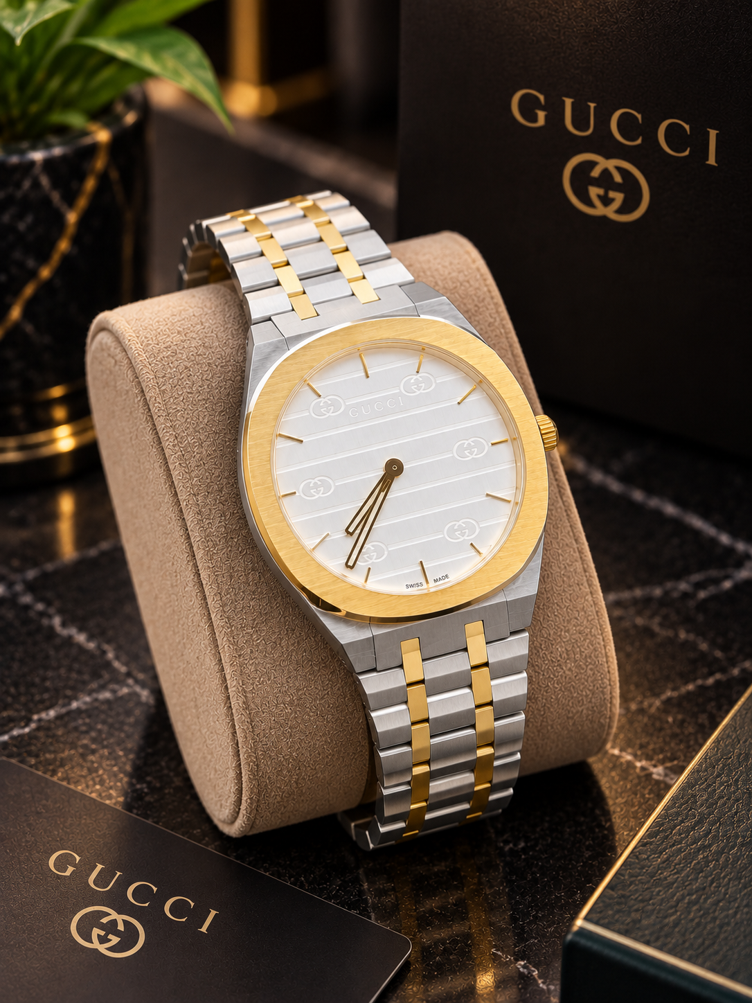 Premium Two Tone Men's Watch - Image 4