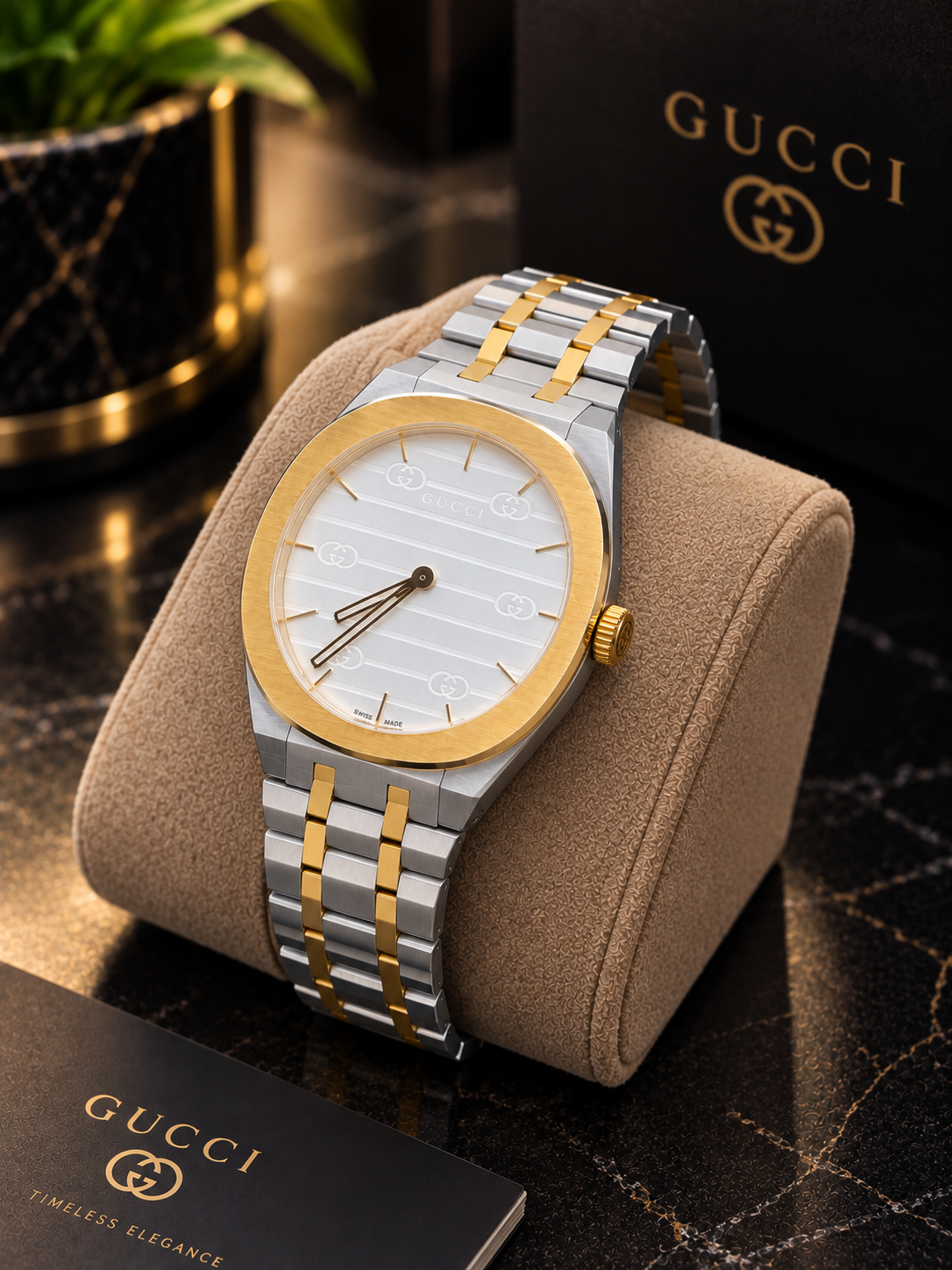 Premium Two Tone Men's Watch - Image 3
