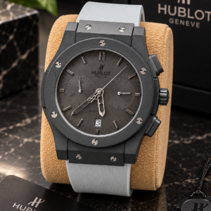 Men’s Black Chronograph Watch
