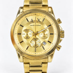 Men’s Gold Chronograph Watch