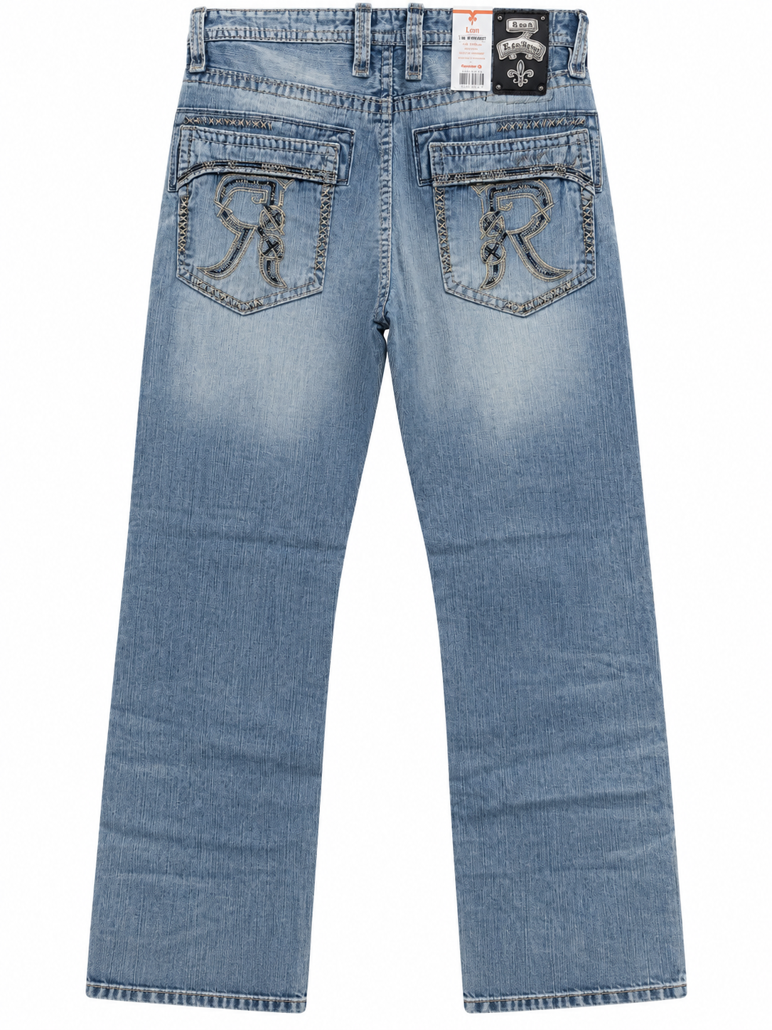 Premium Imported Light Wash Jeans - Image 2