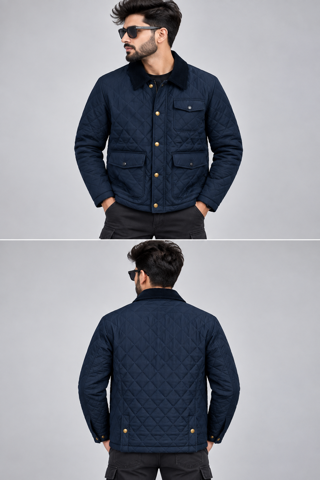 Premium Imported Quilted Jacket - Image 2