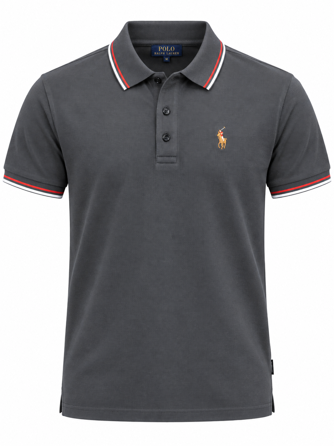 Premium Imported Black Polo - Image 3