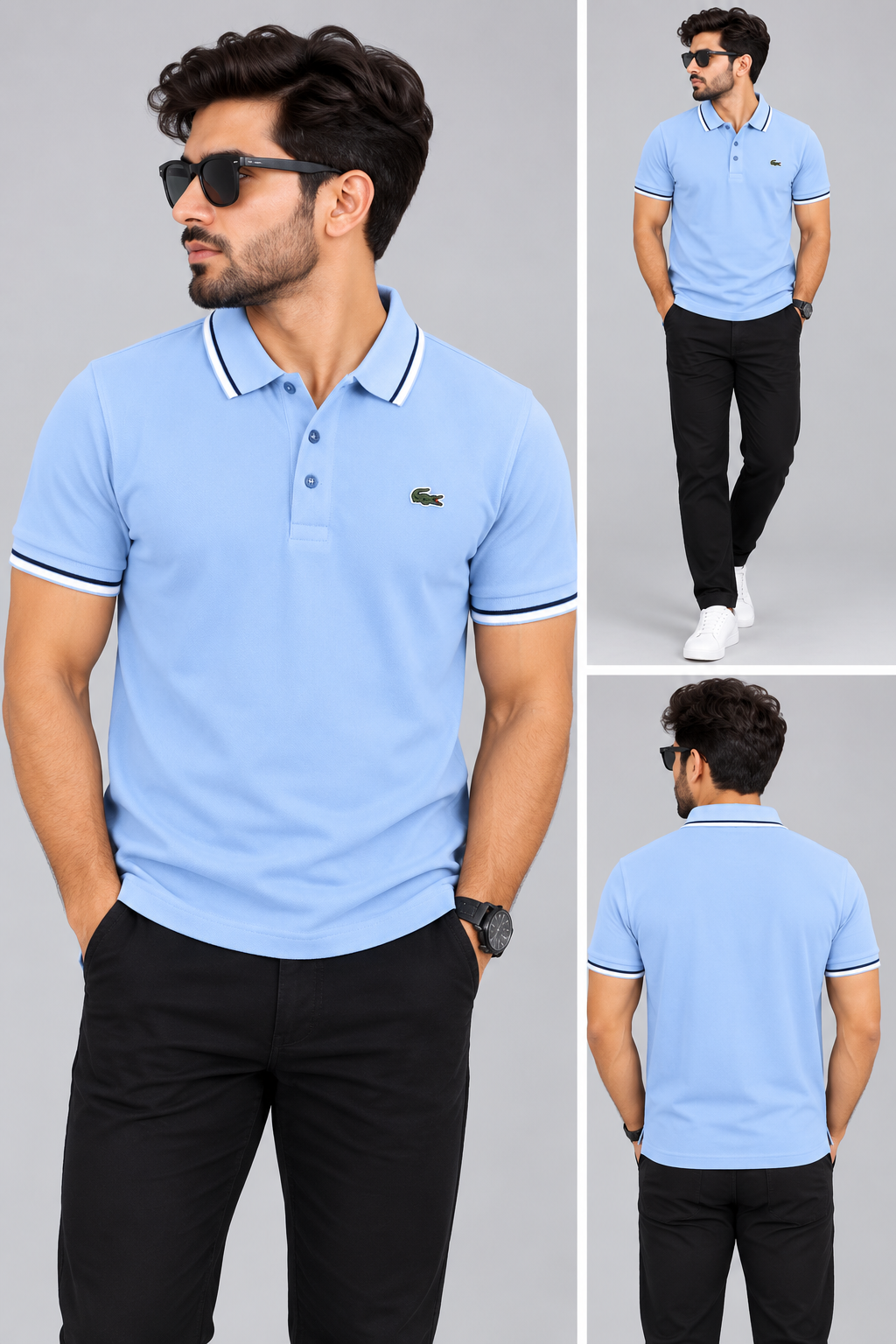 Premium Imported Black Polo - Image 6
