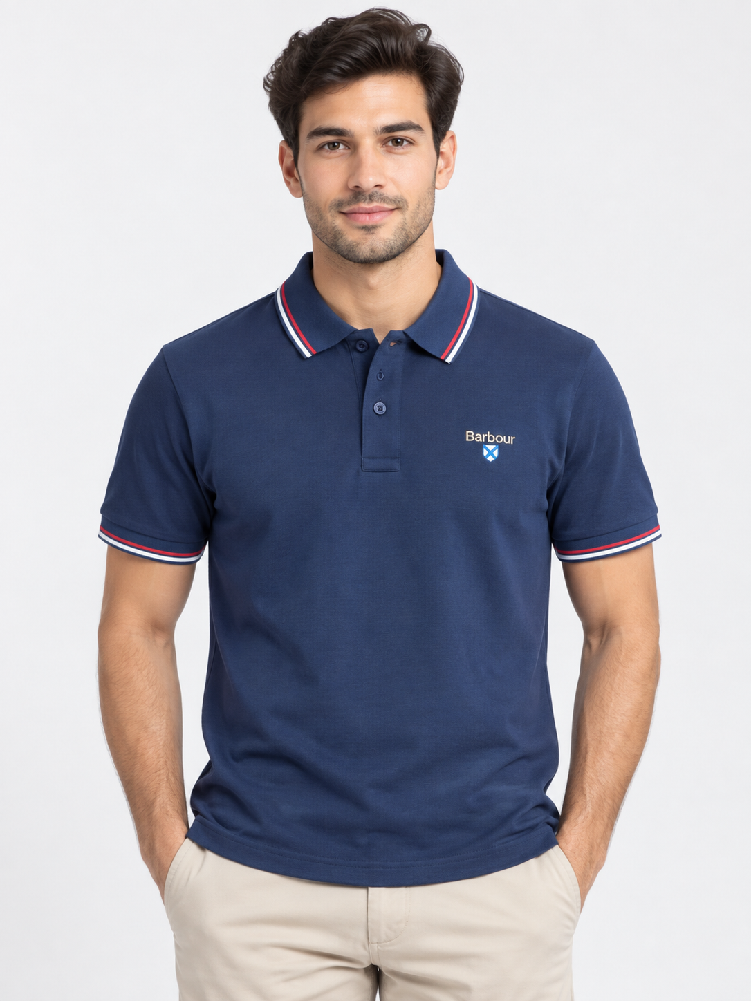 Premium Imported Blue Polo - Image 6
